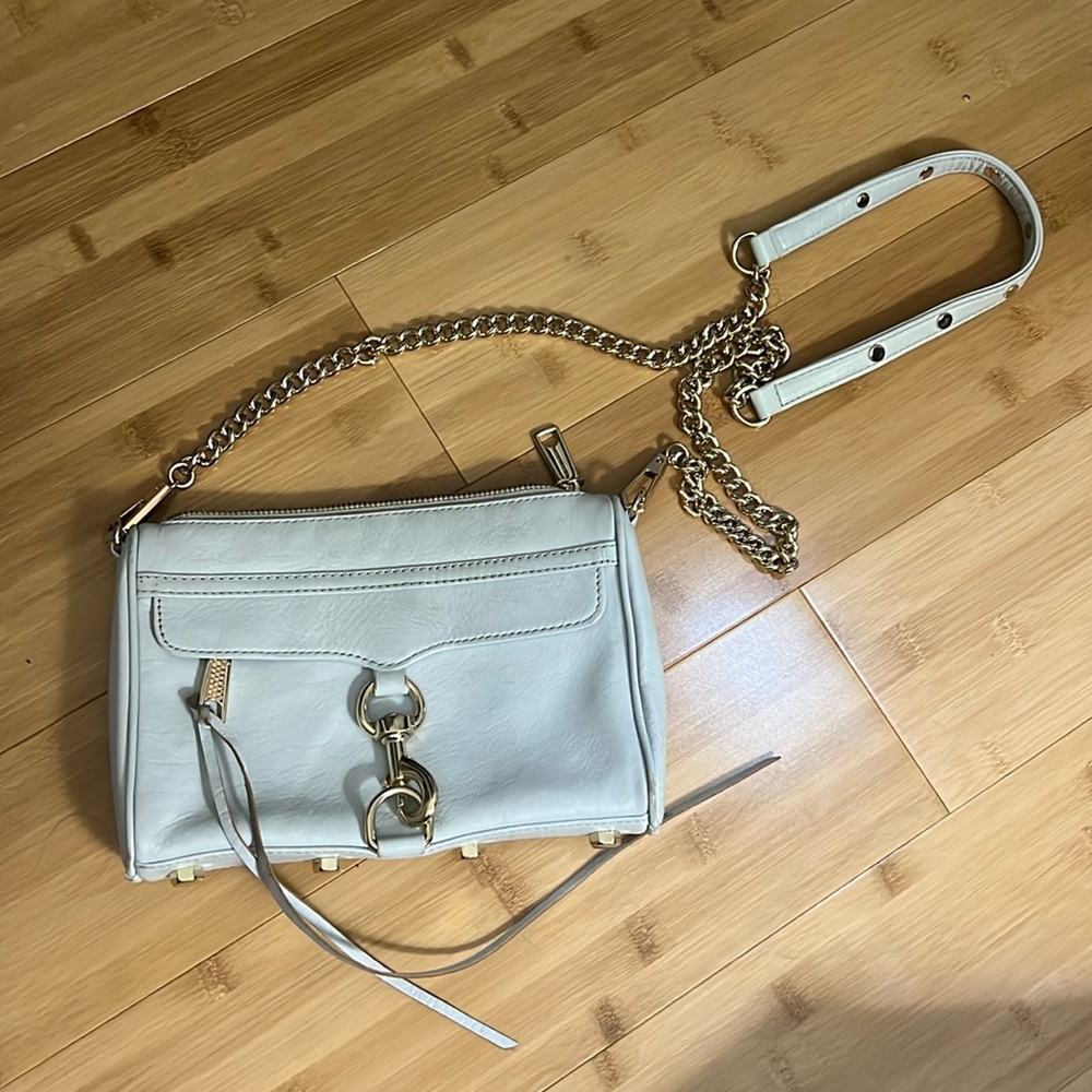 Rebecca Minkoff Chain-Link Leather Crossbody Bag